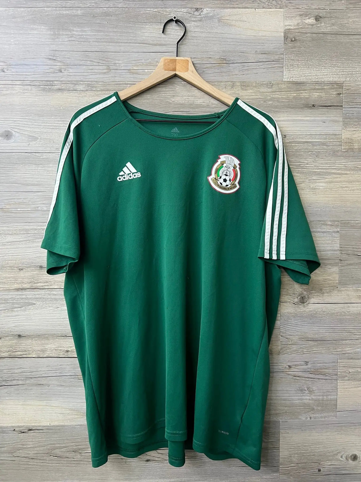 adidas Mexico 2018 Fan Jersey – Green/White — front