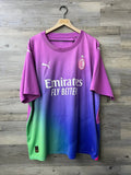 Puma AC Milan 2023/24 Third Jersey – #10 – Purple/Multicolor — front