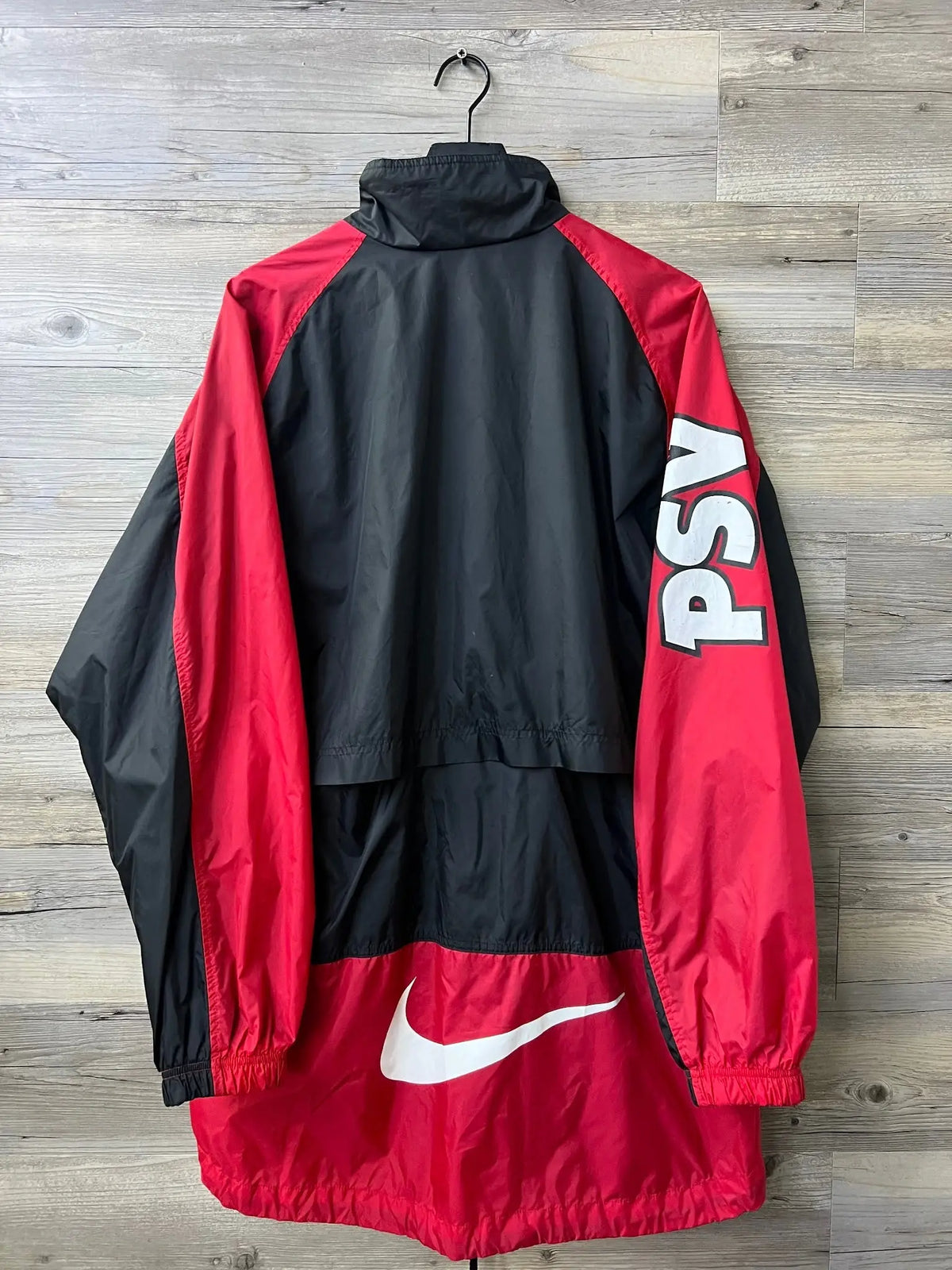 Nike PSV Eindhoven 1997/98 Windbreaker – Black/Red — back