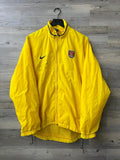 Nike Arsenal 1998/99 Windbreaker – Yellow/Black — front