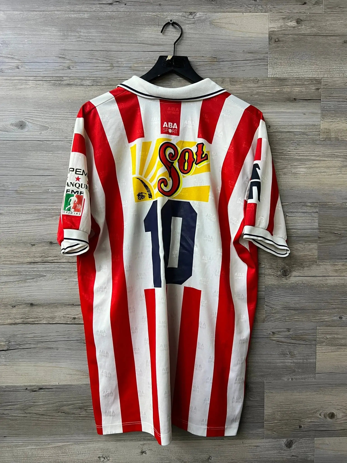 ABA Sport Chivas de Guadalajara 1996–97 Home Jersey — Gustavo “El Gusano” Nápoles 10 - STA Apparel - Chivas