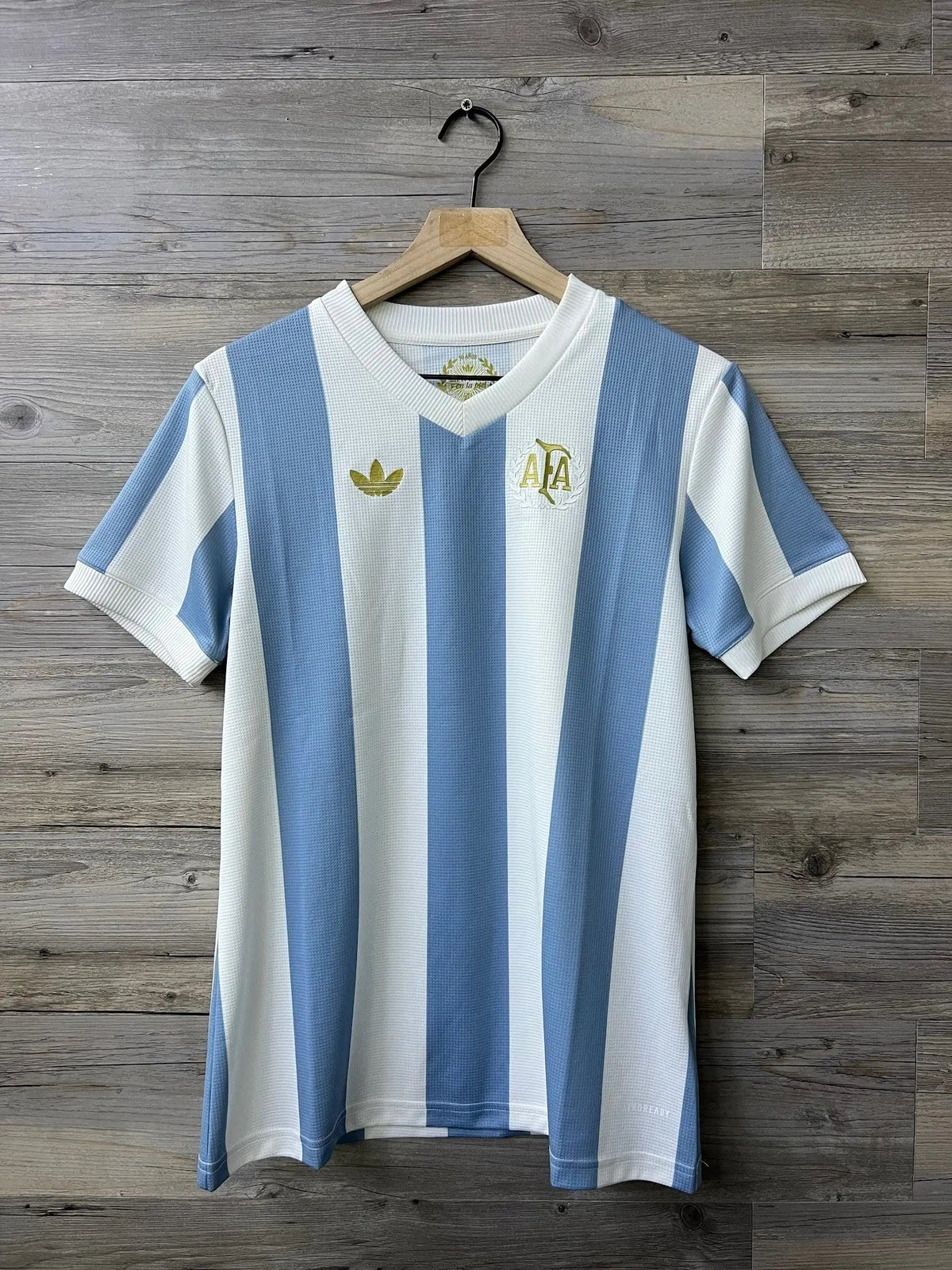 Adidas Argentina 2024 50th Anniversary Women’s Jersey – Sky Blue/White – New With Tags - STA Apparel - Argentina