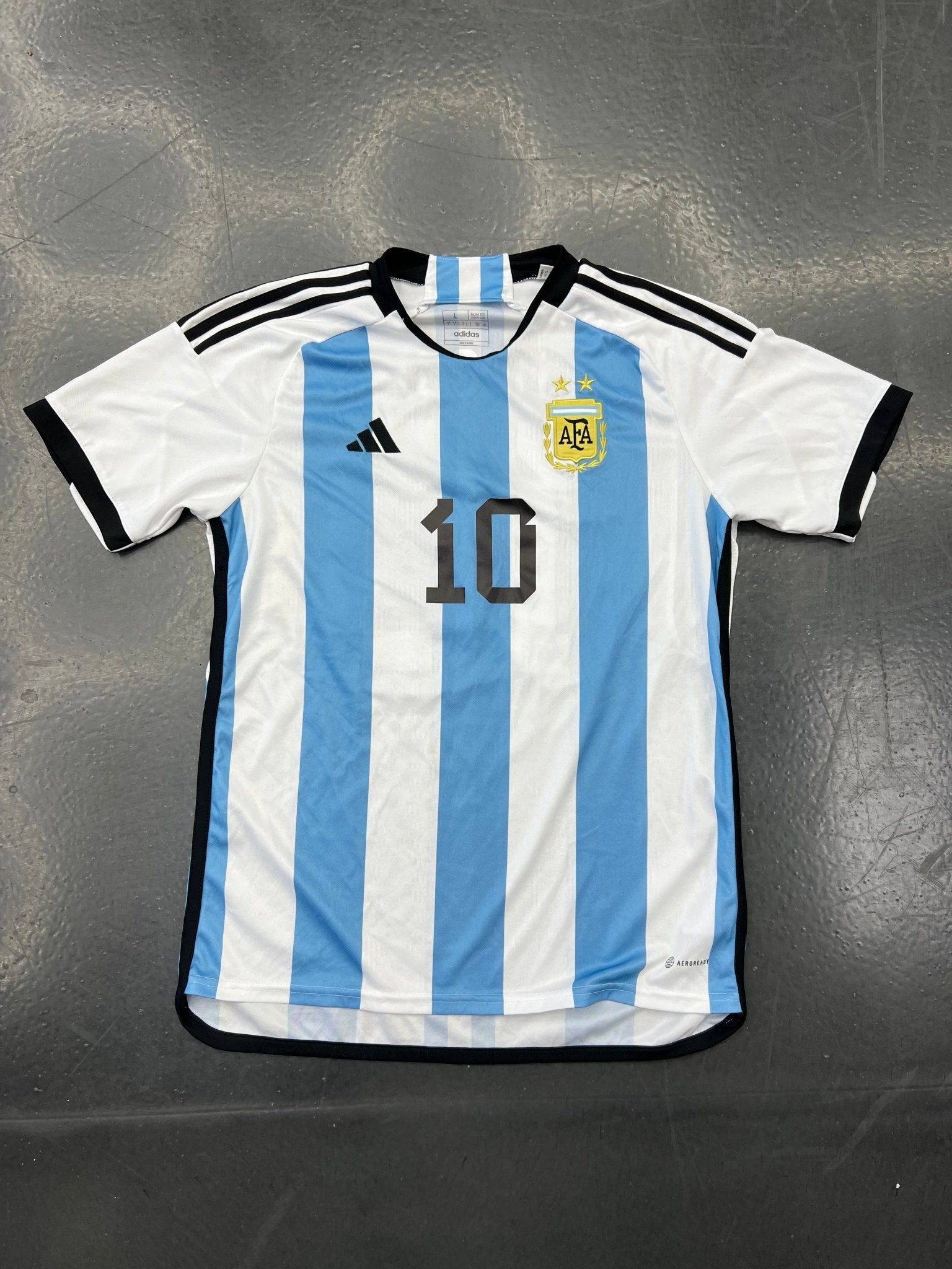 Adidas Argentina WC 2022 Home Jersey – Messi 10 - STA Apparel - Argentina