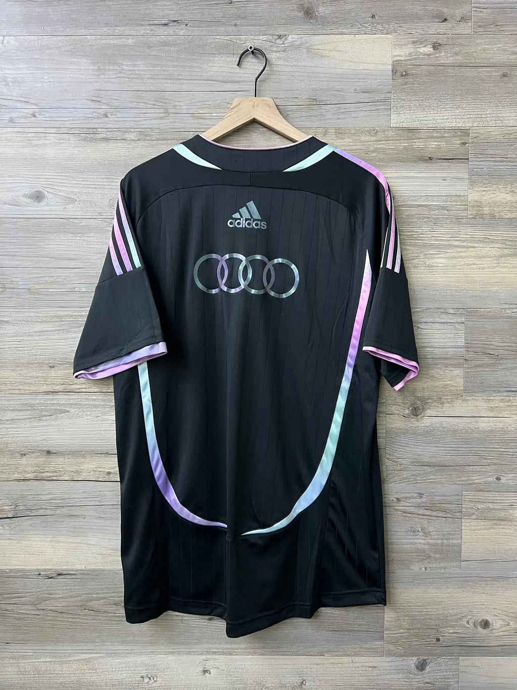 Adidas Audi F1 Team × Inter Miami Jersey – Black/Multicolor - STA Apparel - Inter Miami