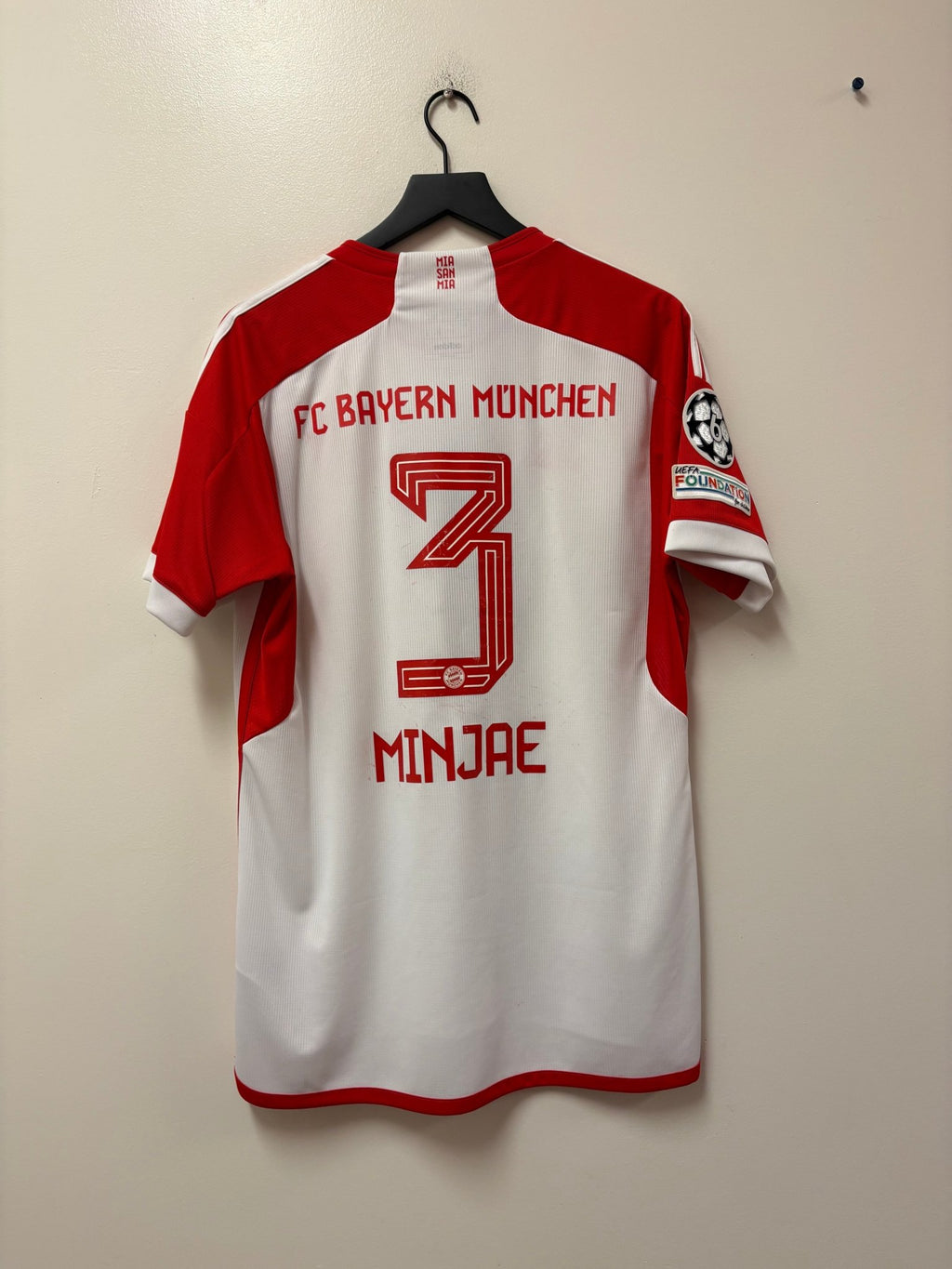 Adidas Bayern Munich 2023-24 Home Jersey- Kim Min Jae 3 - STA Apparel - Bayern Munich