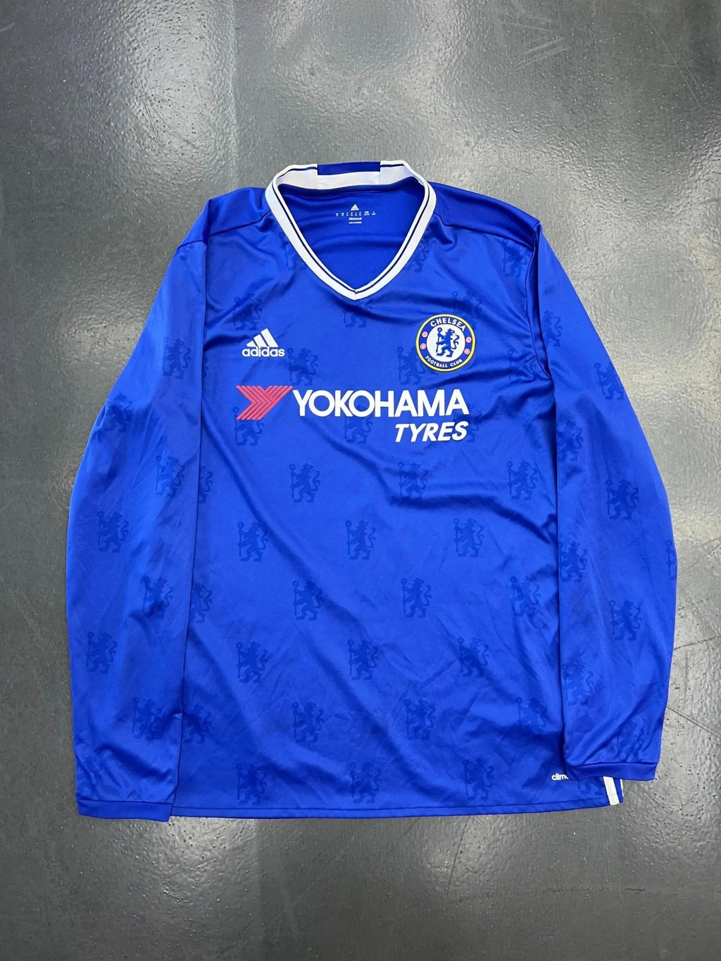 Adidas Chelsea FC 2016–17 Home Long Sleeve Jersey - STA Apparel - Chelsea