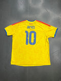Adidas Colombia 2026 World Cup Home Authentic Jersey – James Rodríguez 10 - STA Apparel - Colombia