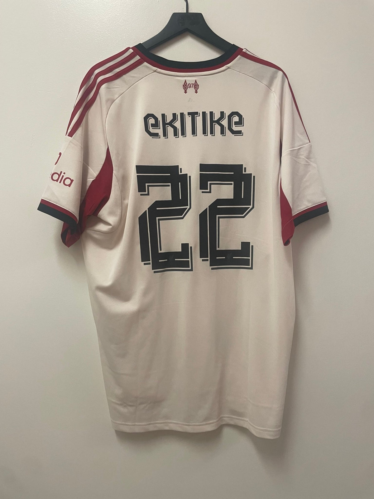 Adidas Liverpool FC 2025-26 Away Jersey-Ekitike 22 - STA Apparel - Liverpool
