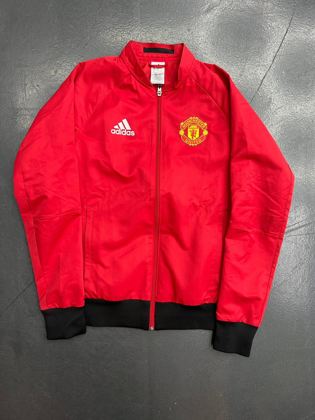 Adidas Manchester United 2015/16 Anthem Jacket - STA Apparel - Manchester United