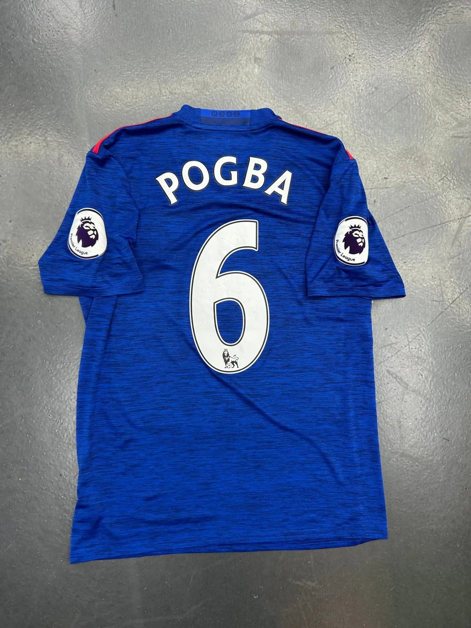 Adidas Manchester United 2016 - 17 Away Jersey - Pogba 6 - STA Apparel - Manchester United