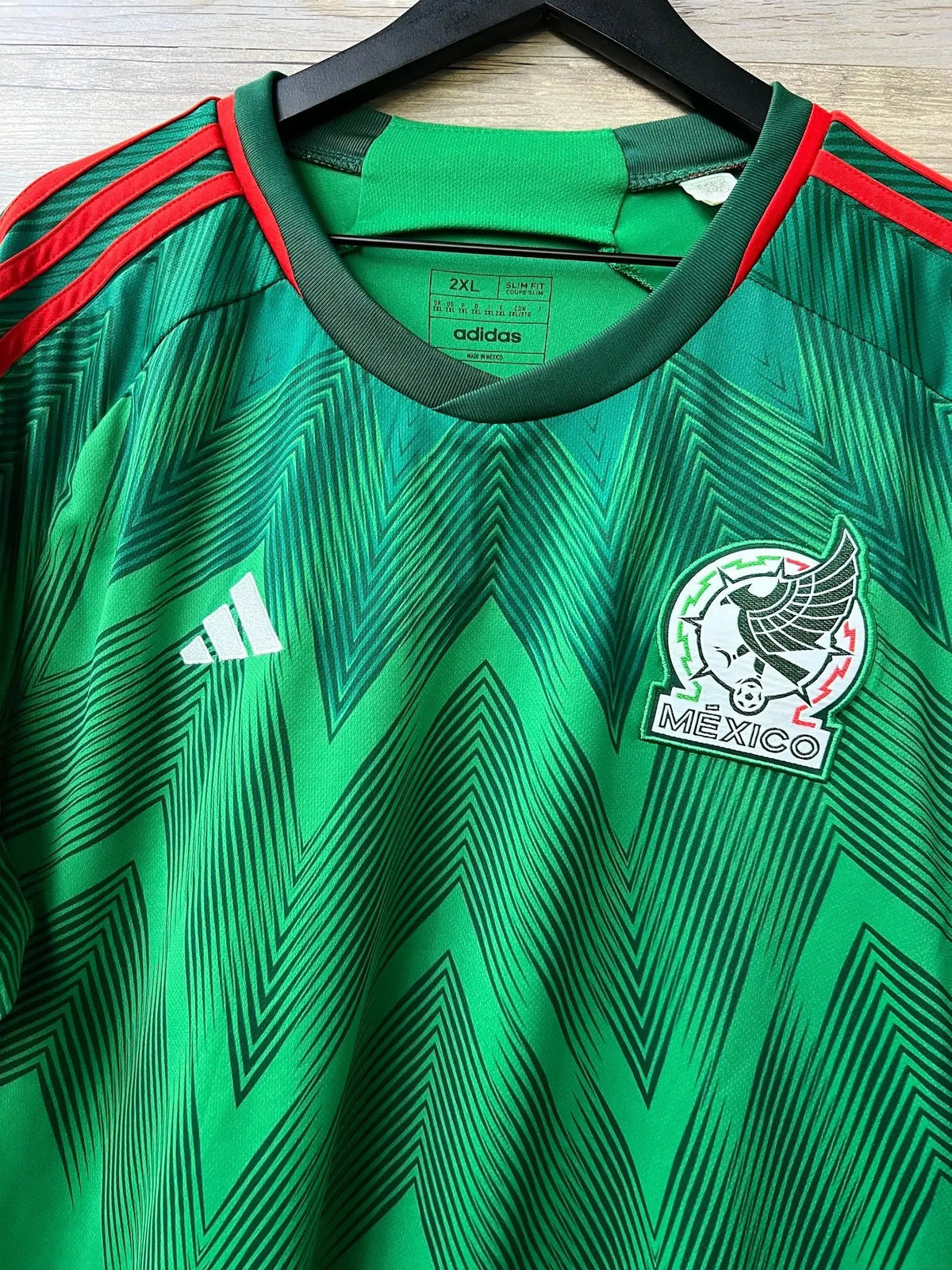 Adidas Mexico 2022 World Cup Home Long-Sleeve Jersey - STA Apparel - Mexico