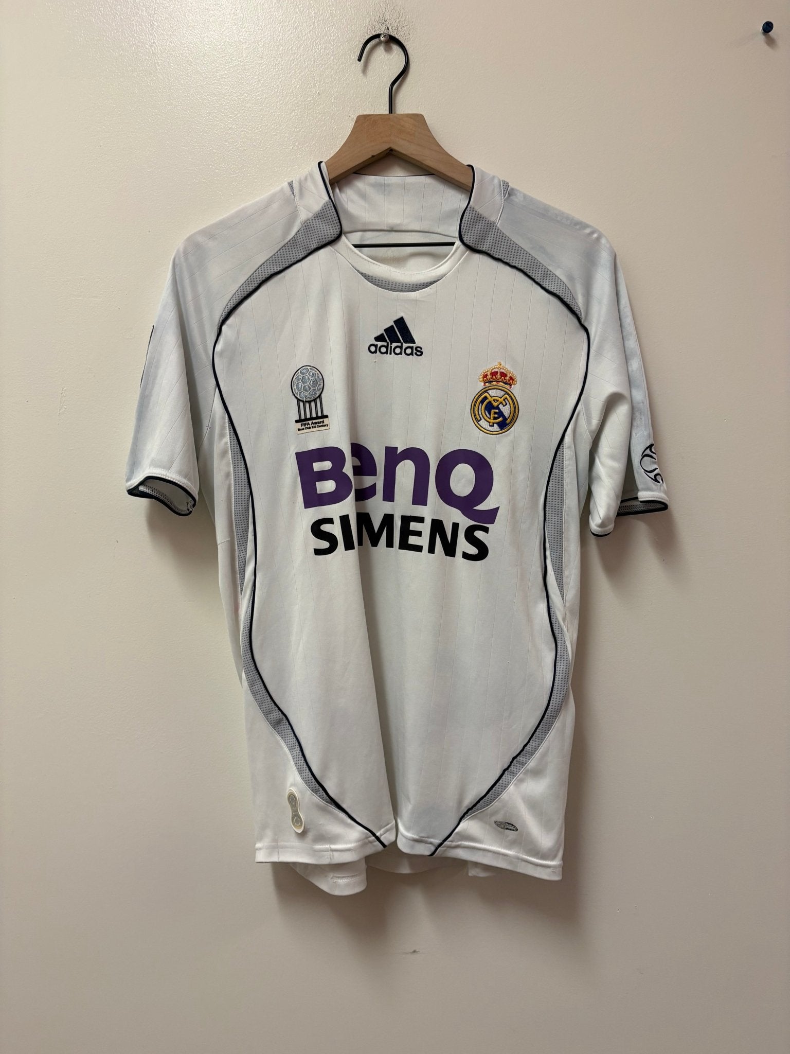 Adidas Real Madrid 2006-07 Home Jersey- Ronaldo 9 - STA Apparel - Real Madrid