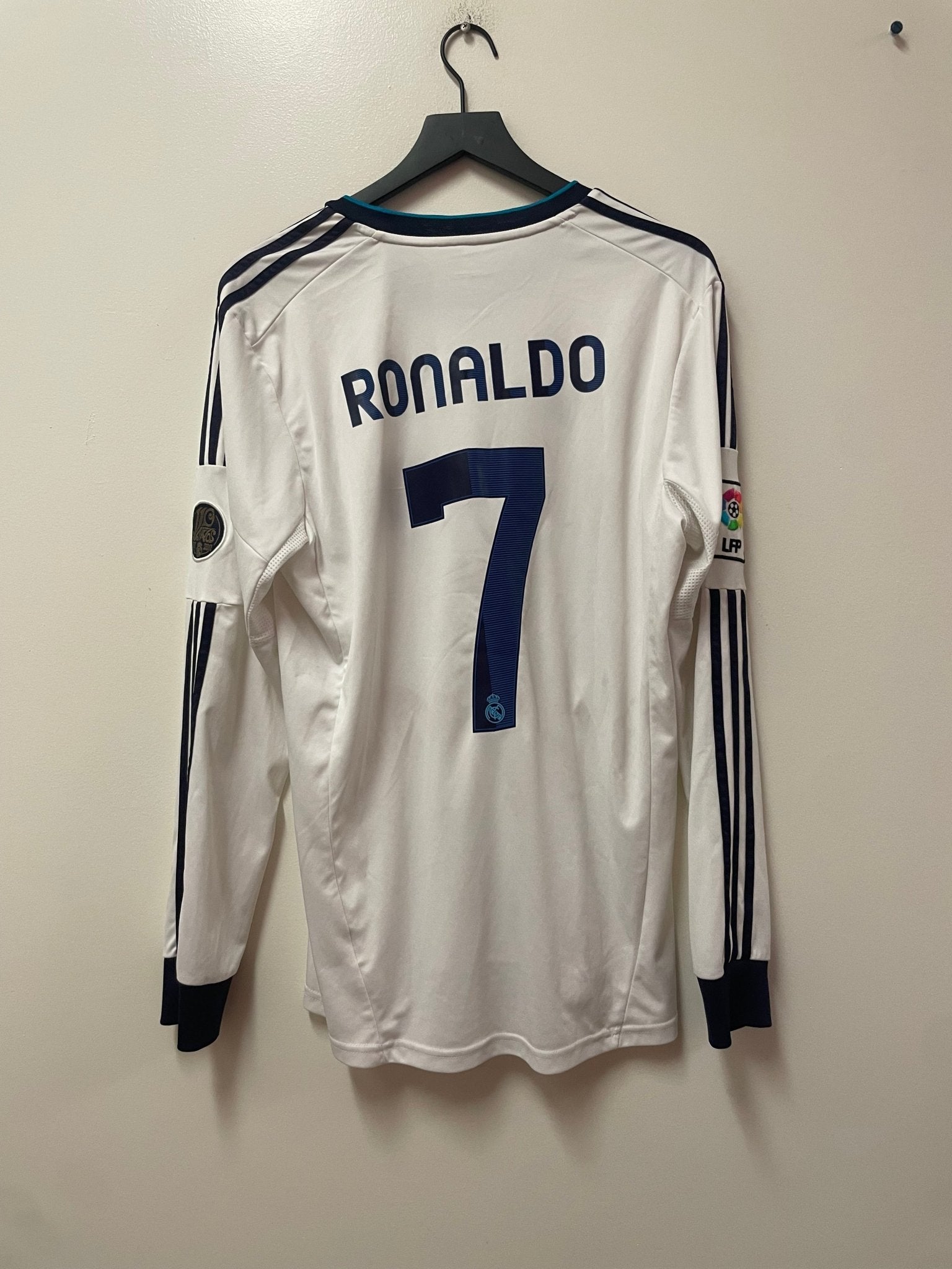 Adidas Real Madrid 2012–2013 Home Long Sleeve Jersey – Cristiano Ronaldo 7 - STA Apparel - Real Madrid