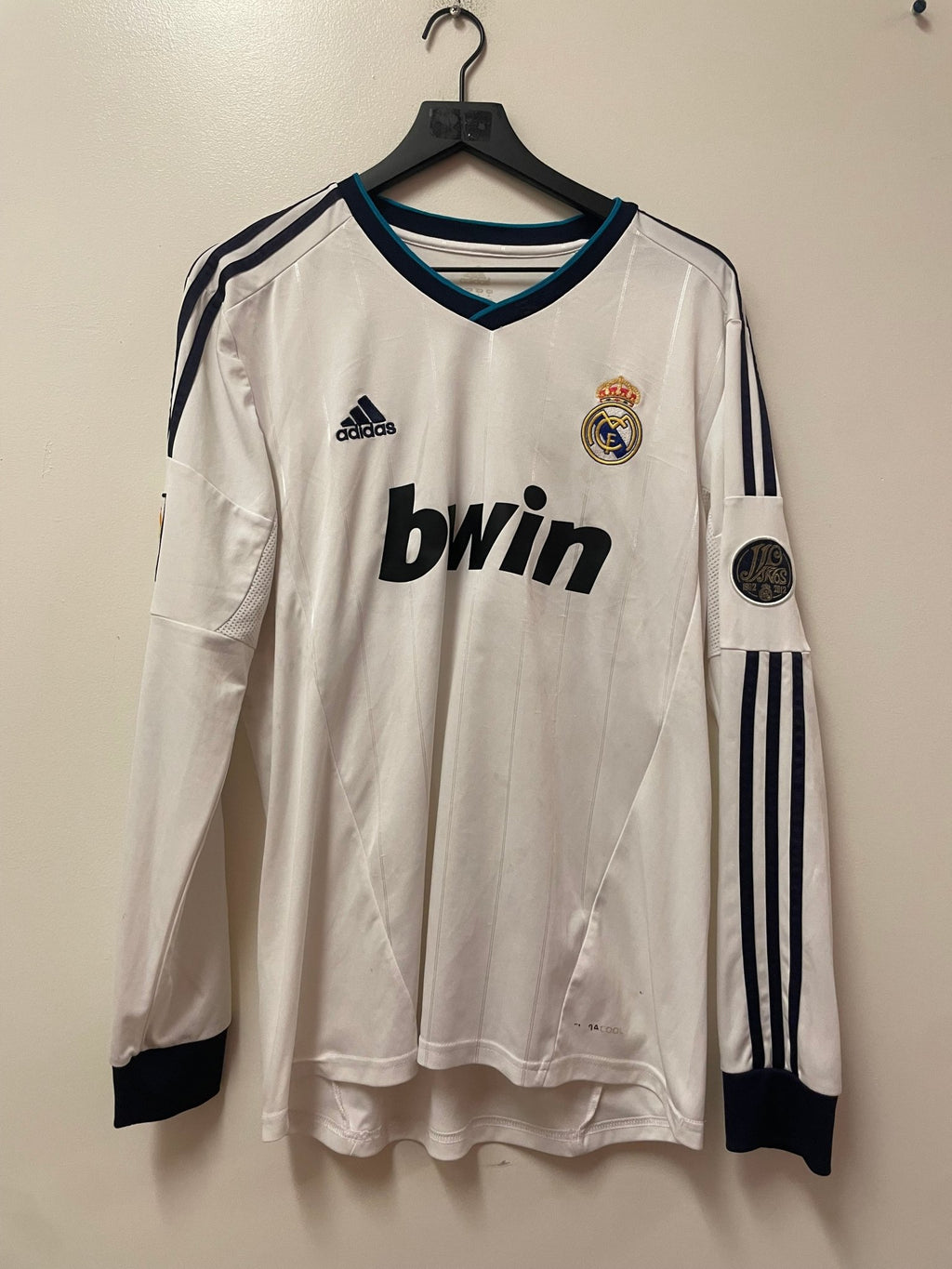 Adidas Real Madrid 2012–2013 Home Long Sleeve Jersey – Cristiano Ronaldo 7 - STA Apparel - Real Madrid