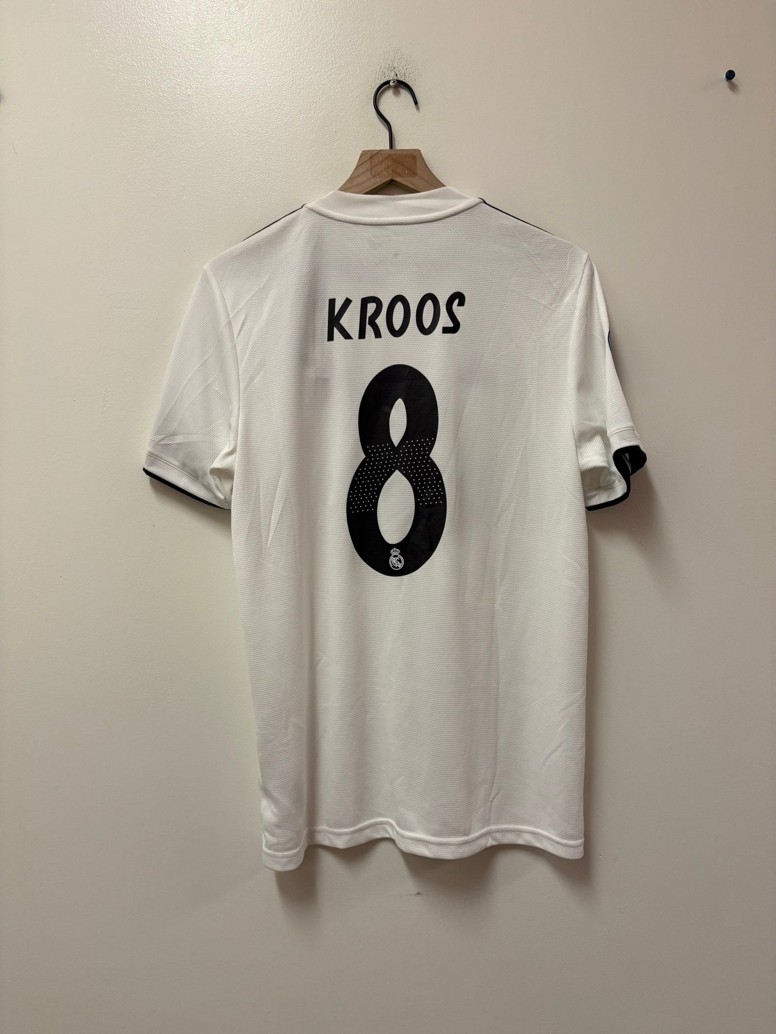 Adidas Real Madrid 2018-19 Home Jersey- Kroos 8 - STA Apparel - Real Madrid