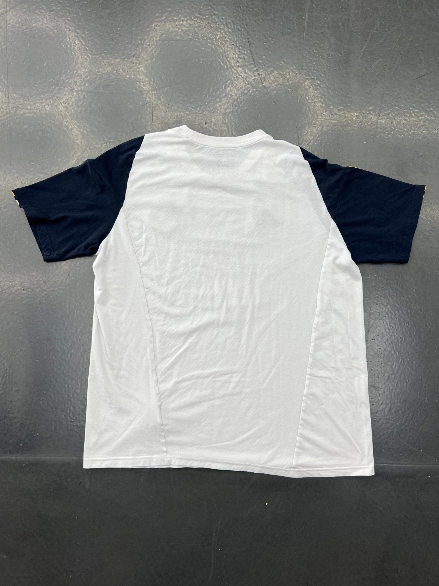 Adidas Real Madrid 2023/24 Training Shirt – White / Navy - STA Apparel - Real Madrid