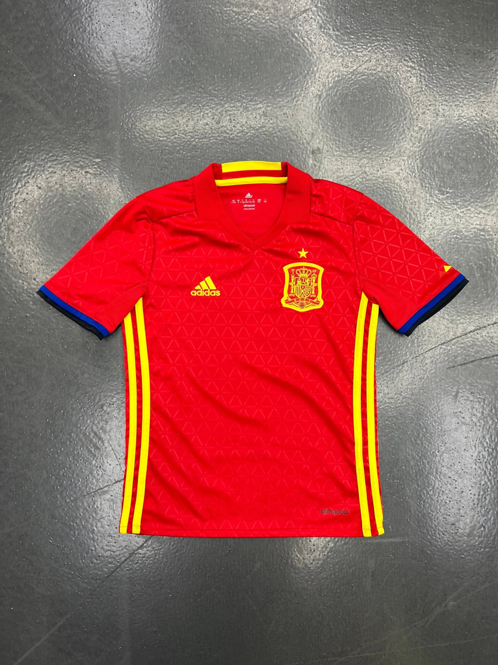 Adidas Spain 2016–17 Home Jersey - STA Apparel - SPAIN