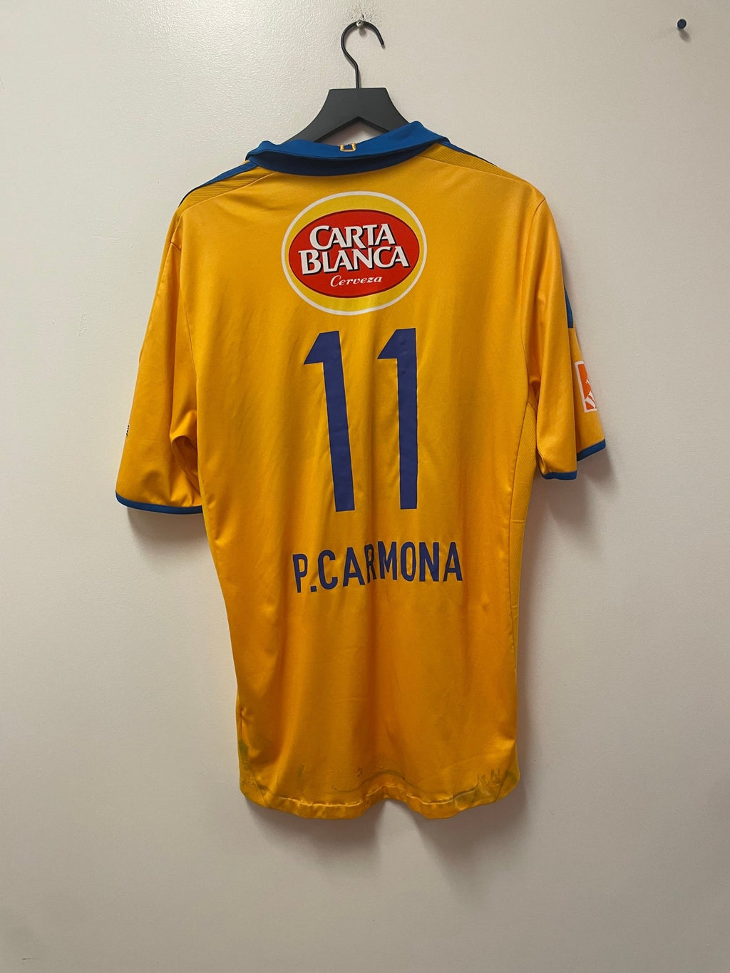 Adidas Tigres UANL 2010–2012 Home Jersey – P. Carmona 11 - STA Apparel - Tigres