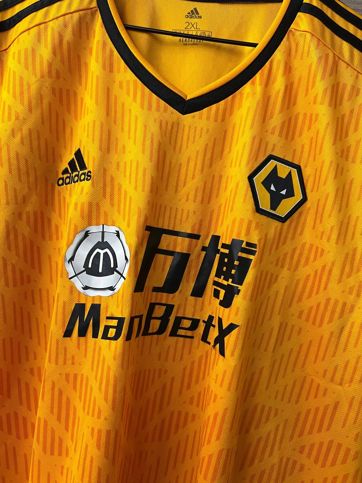 Adidas Wolverhampton Wanderers 2020/21 Home Jersey - STA Apparel - Wolverhampton Wanderers