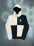 Angel City FC Unisex Split Sol Rosa & Black Crest Full - Zip Hoodie - STA Apparel - Angel City fc