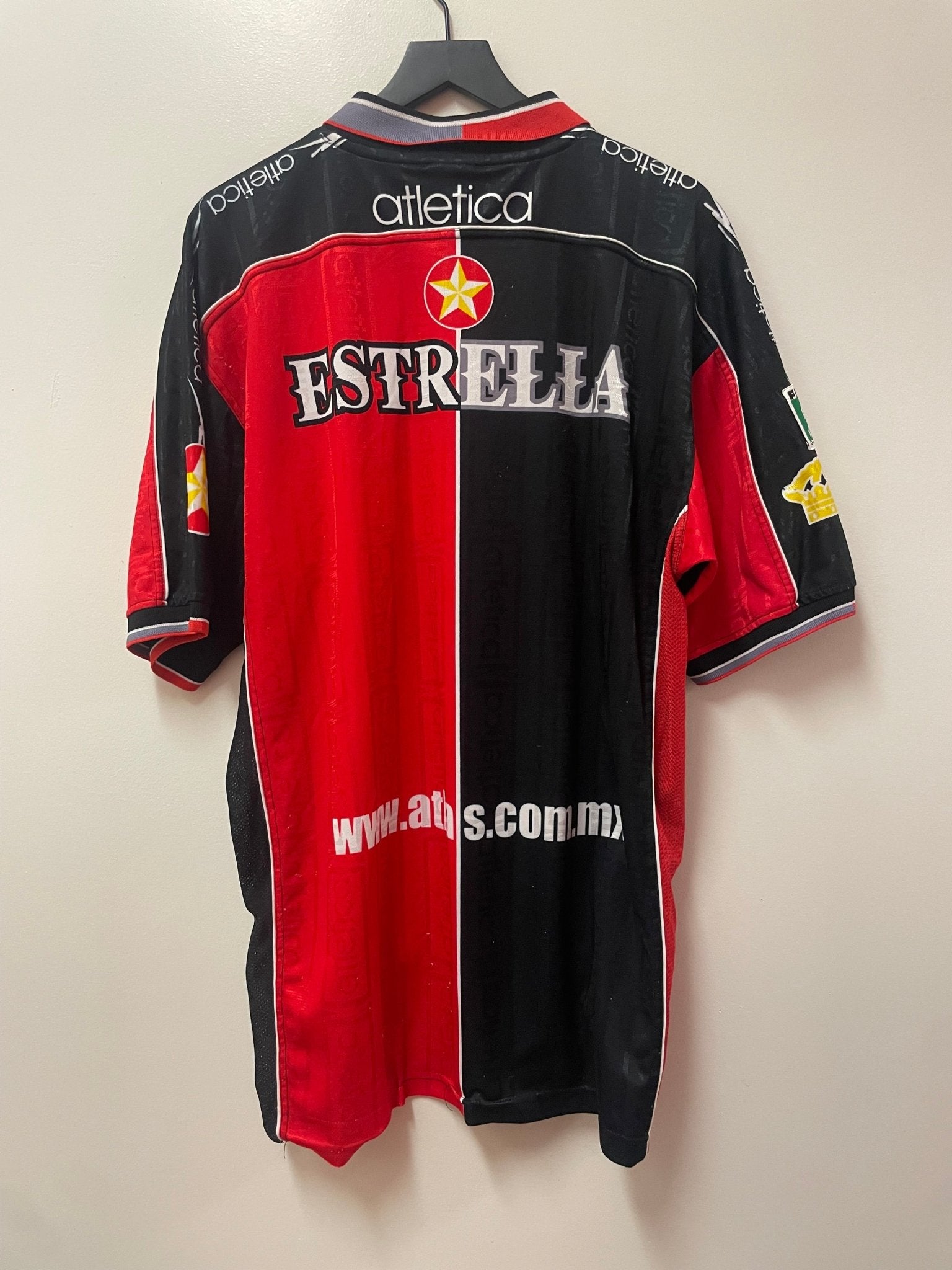 Atlética Atlas F.C. 1998–1999 Home Jersey - STA Apparel - Atlas