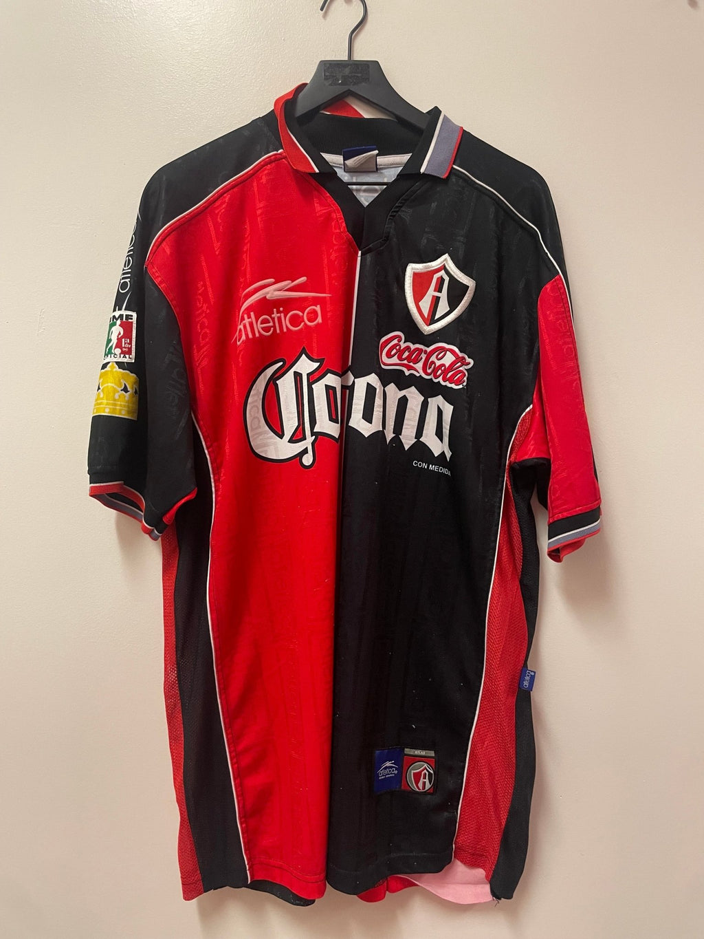 Atlética Atlas F.C. 1998–1999 Home Jersey - STA Apparel - Atlas