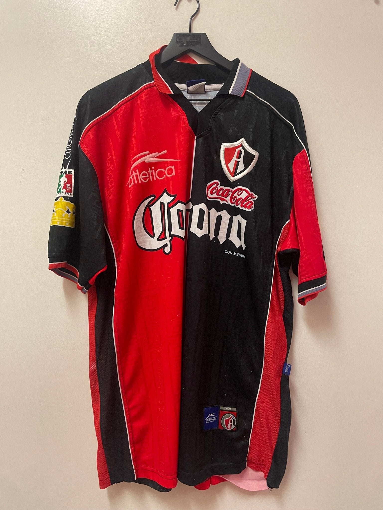 Atlética Atlas F.C. 1998–1999 Home Jersey - STA Apparel - Atlas
