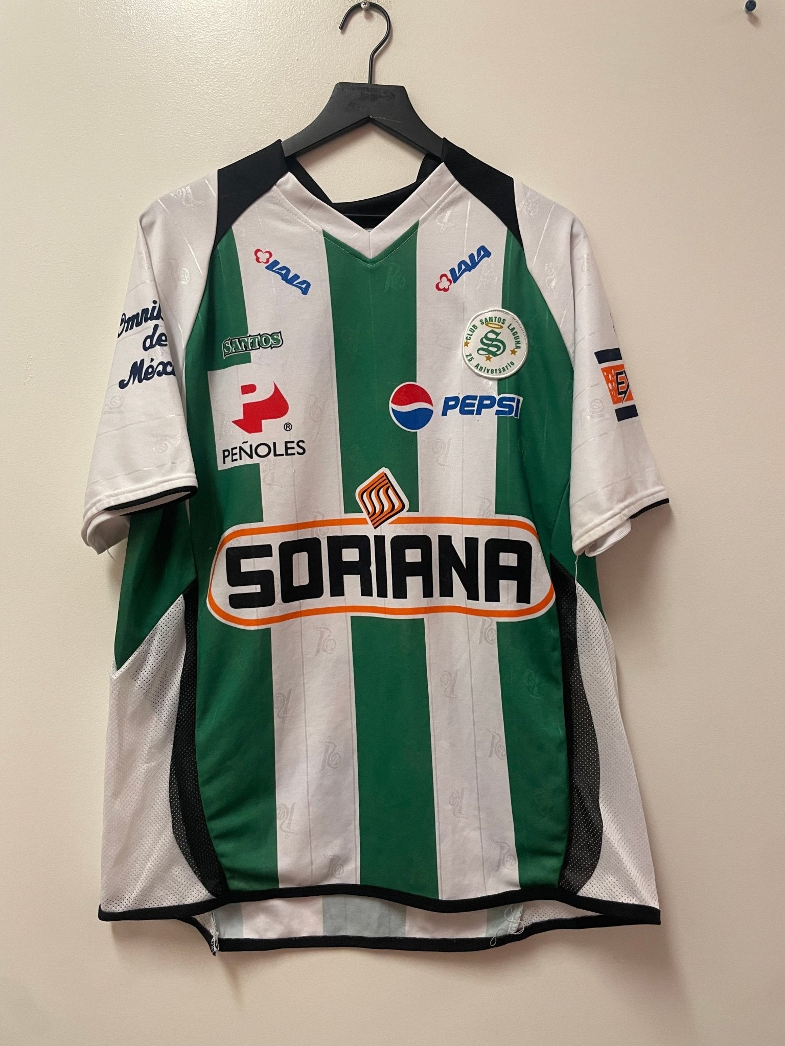 Atlética Club Santos Laguna 25th Anniversary Home Jersey - STA Apparel - Santos laguna
