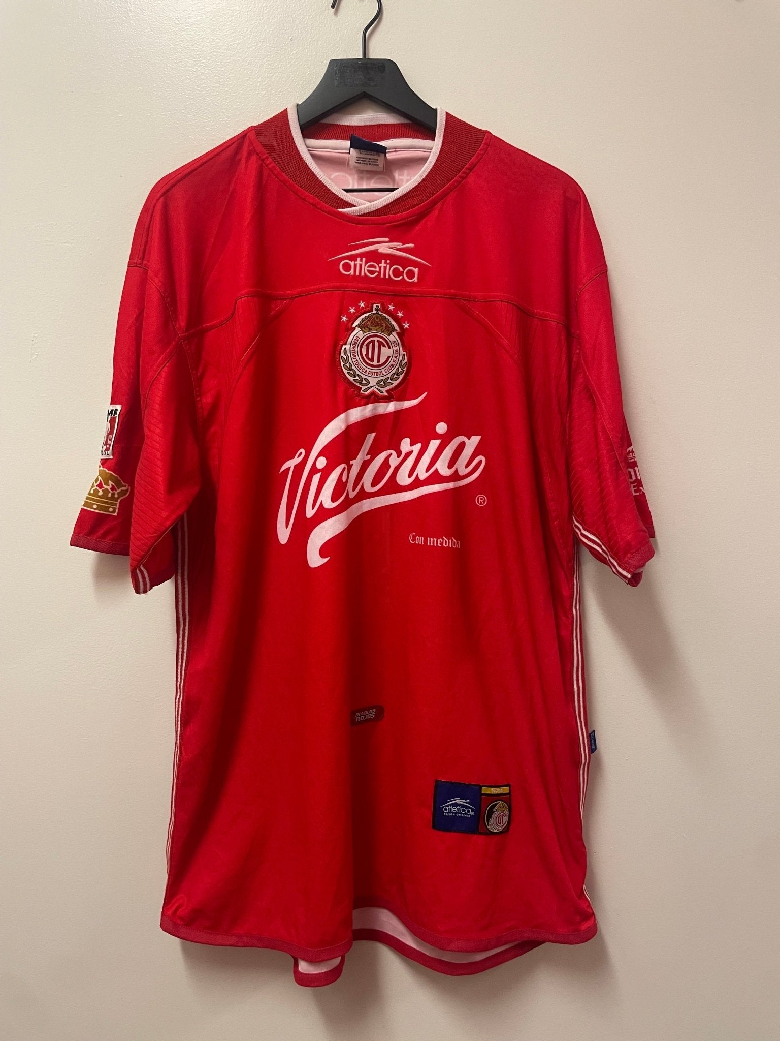 Atlética Deportivo Toluca 1999–2000 Home Jersey - STA Apparel - Toluca