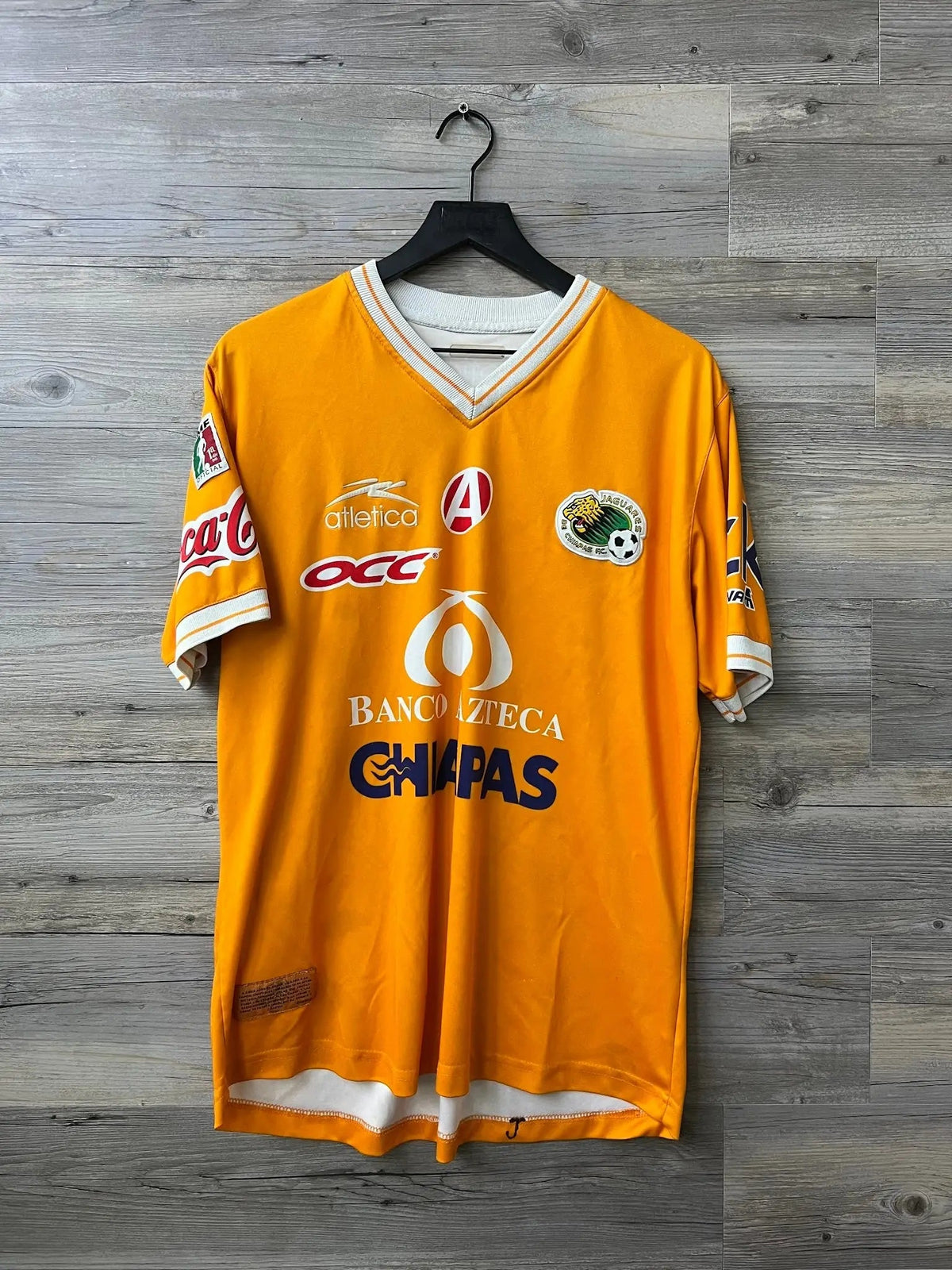 Atlética Jaguares de Chiapas Jersey – Orange/Gold - STA Apparel - Jaguares de Chiapas
