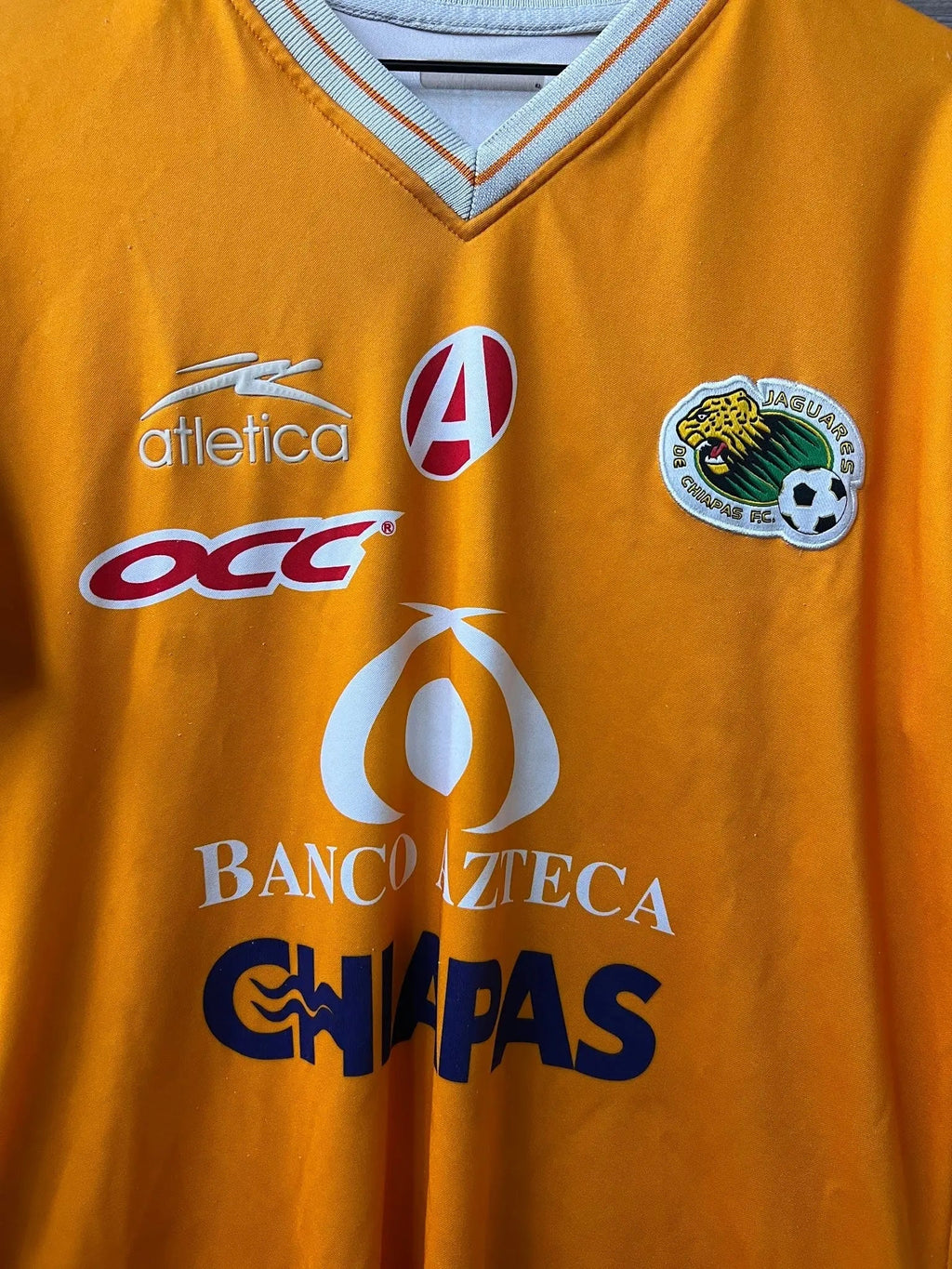 Atlética Jaguares de Chiapas Jersey – Orange/Gold - STA Apparel - Jaguares de Chiapas