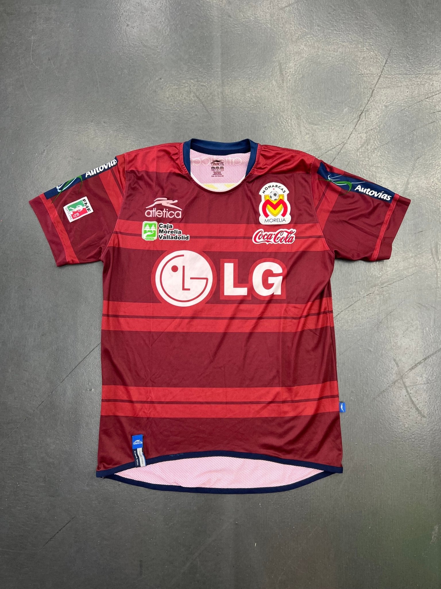 Atlética Monarcas Morelia 2006–2007 Away Jersey - 19 - STA Apparel - Monarcas morella