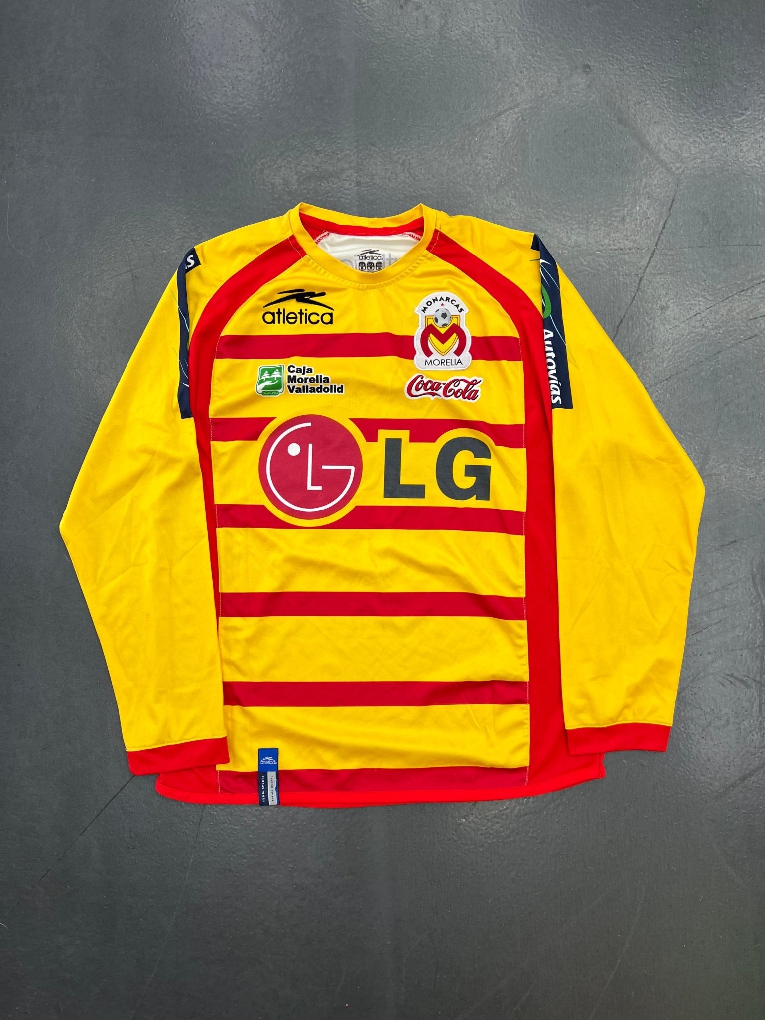 Atlética Monarcas Morelia 2006–2007 Home Jersey Long Sleeve - 19 - STA Apparel - Monarcas morella