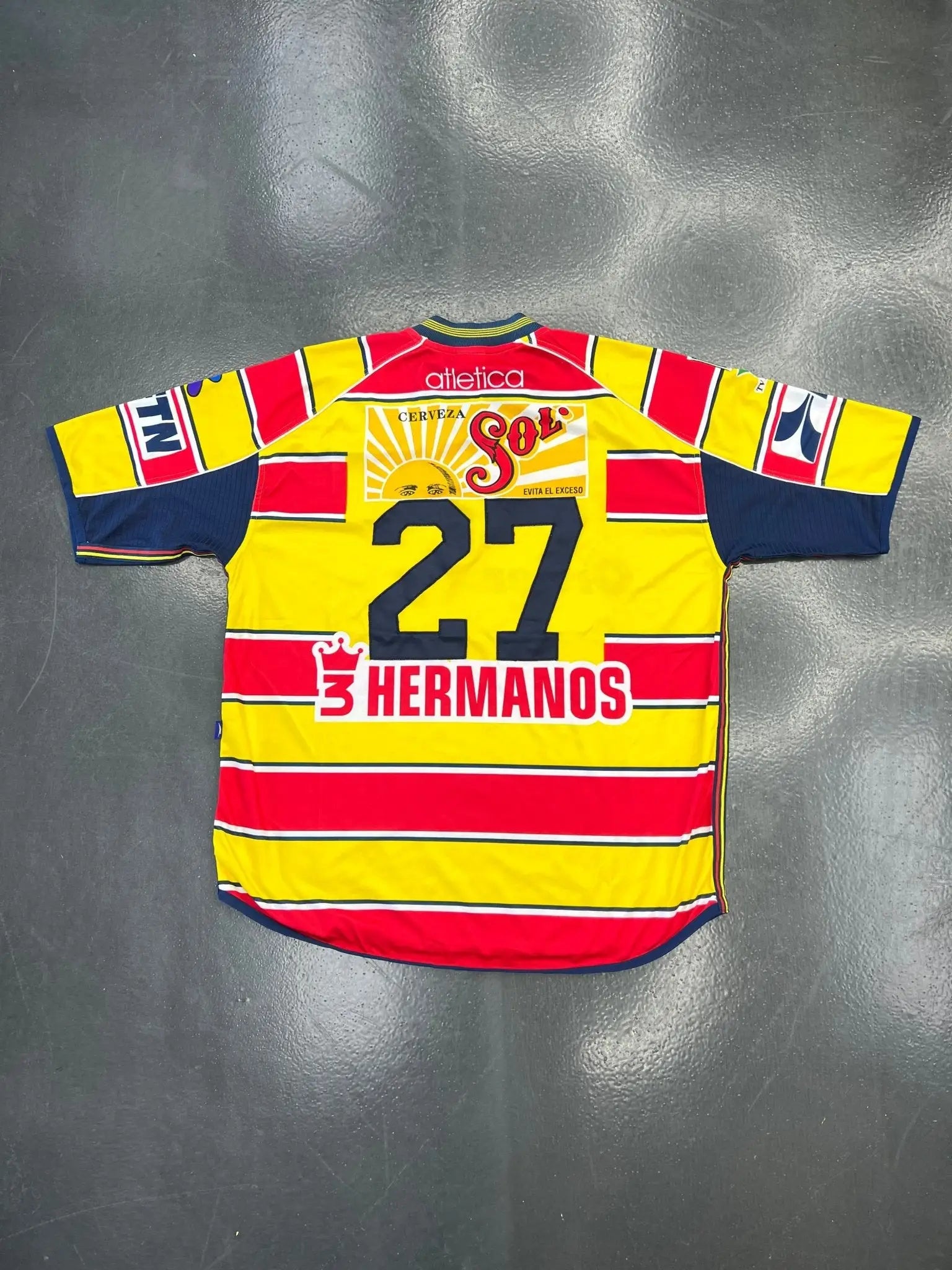 Atlética Monarcas Morelia Home Jersey 27 — Vintage LIGA MX Grail - STA Apparel - Monarcas morella