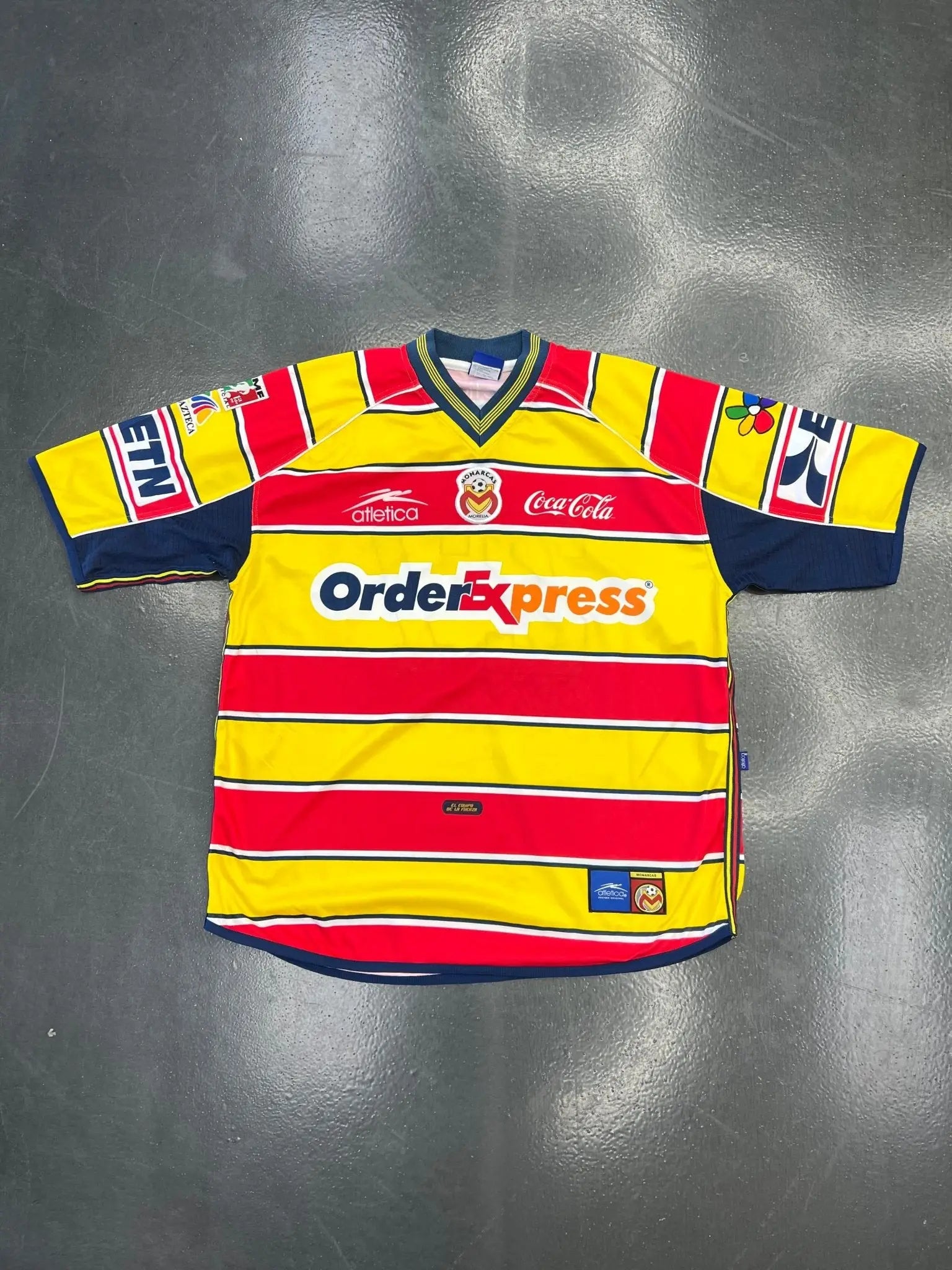 Atlética Monarcas Morelia Home Jersey 27 — Vintage LIGA MX Grail - STA Apparel - Monarcas morella