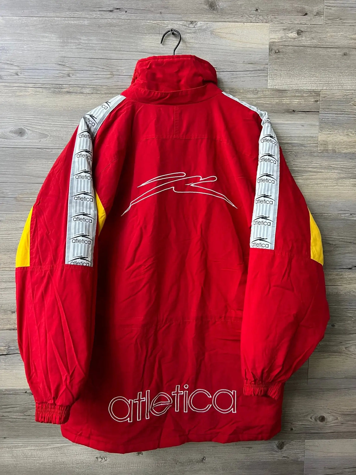 Atlética Monarcas Morelia Red & Yellow Full-Zip Training Jacket - STA Apparel - Monarcas morella