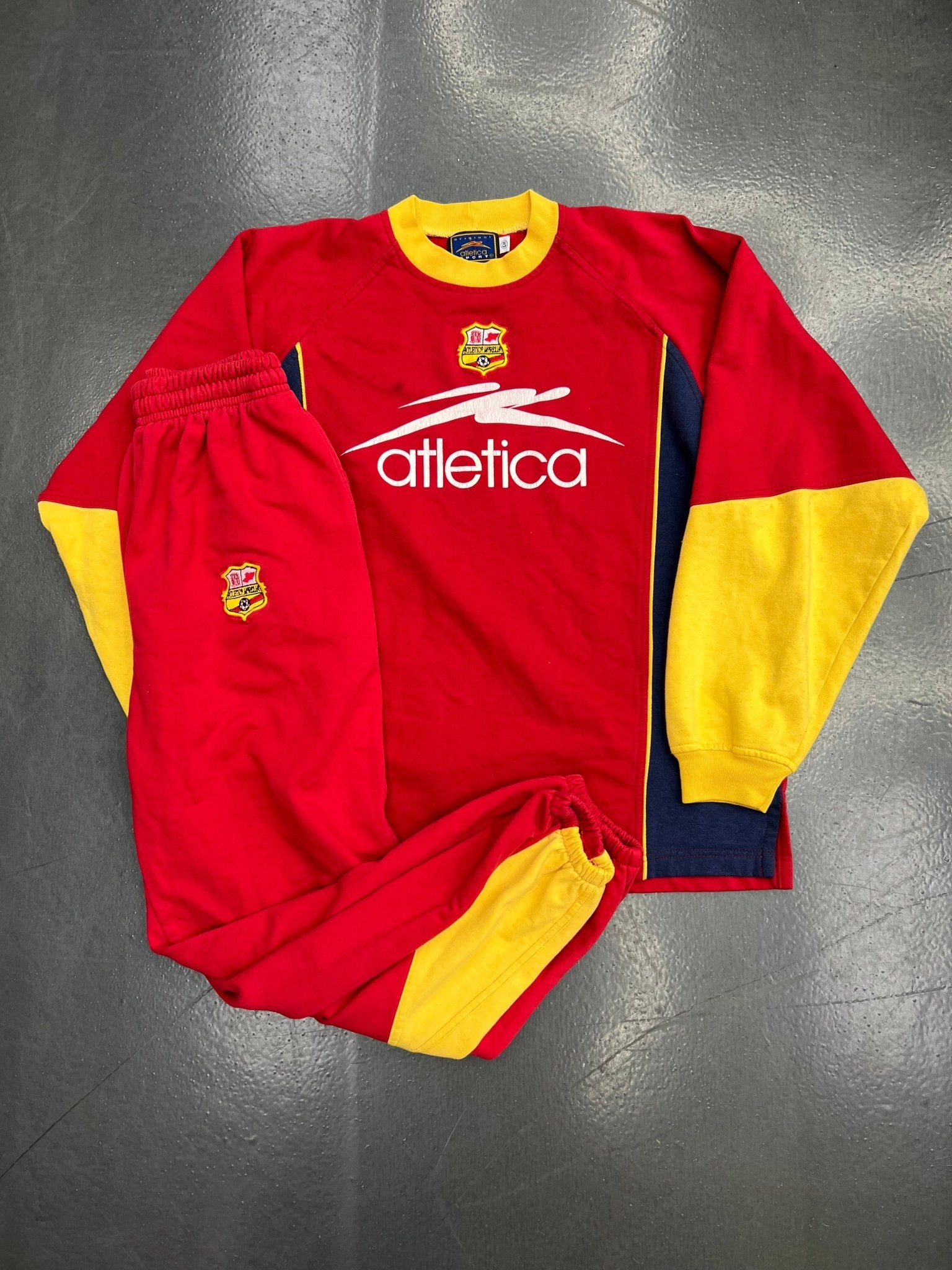 Atlética Monarcas Morelia Vintage Sweatsuit Set - STA Apparel - Monarcas morella