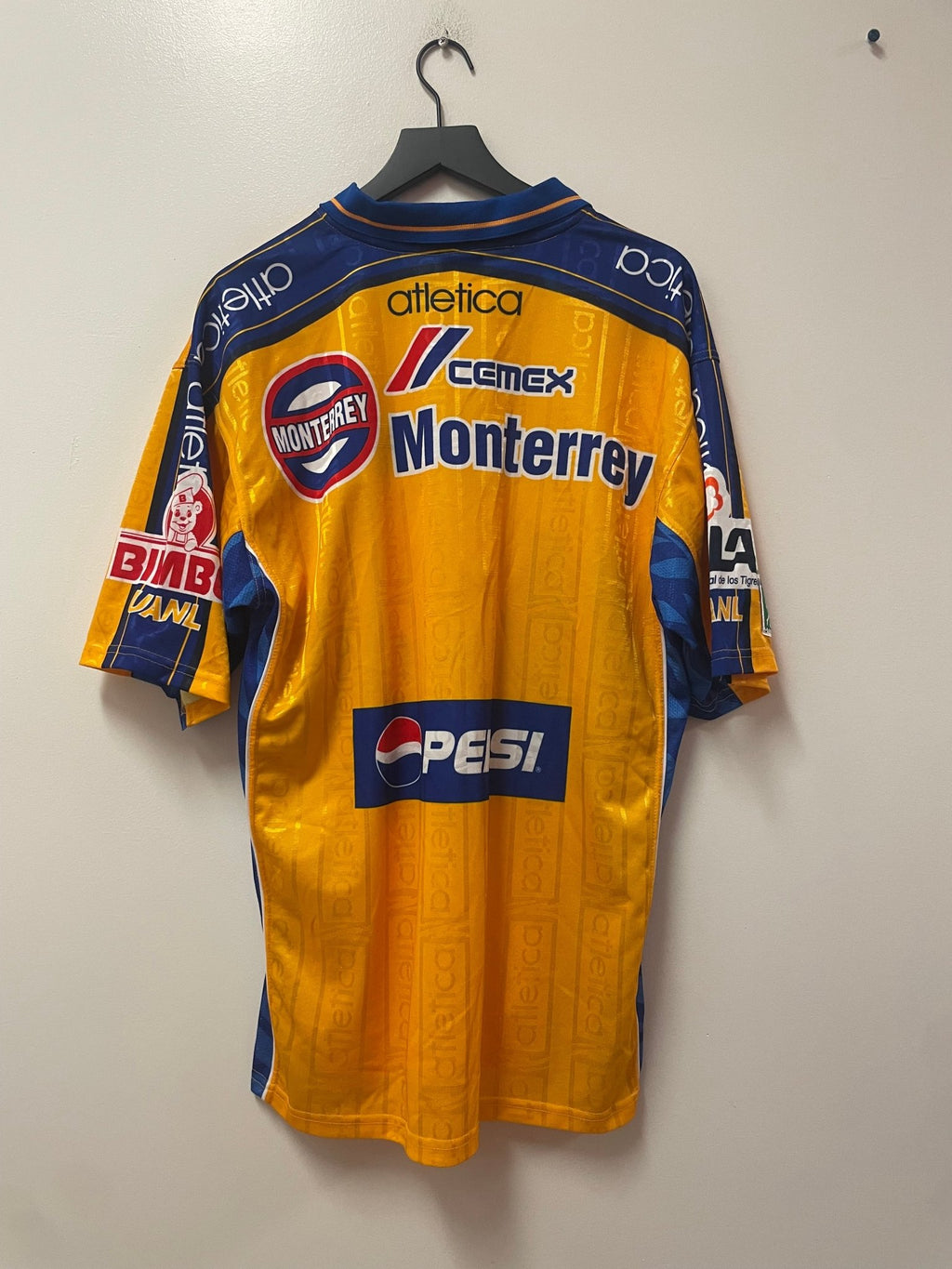 Atletica Tigres UANL 1999–2000 Home Jersey - STA Apparel - Tigres