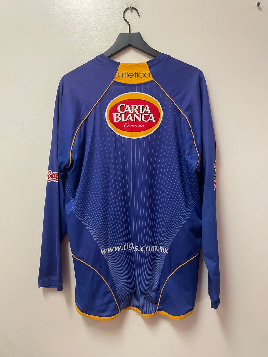 Atletica Tigres UANL 2005 Away Long Sleeve Jersey - STA Apparel - Tigres