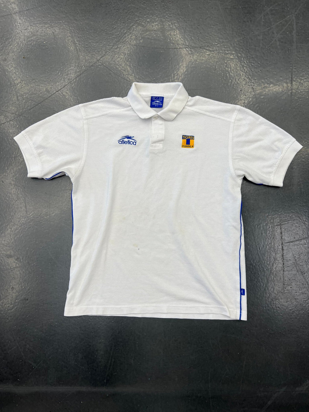 Atlética Tigres UANL White Polo - STA Apparel - Tigers