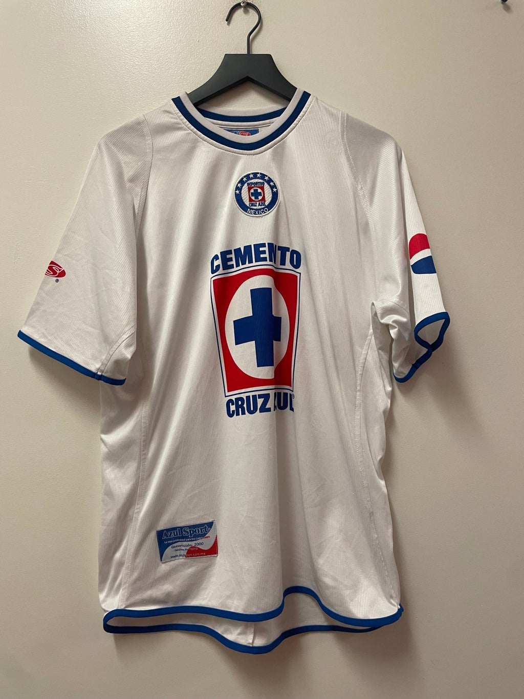Azul Sport Cruz Azul Away Jersey (Late 1990s / Early 2000s) - STA Apparel - Cruz azul