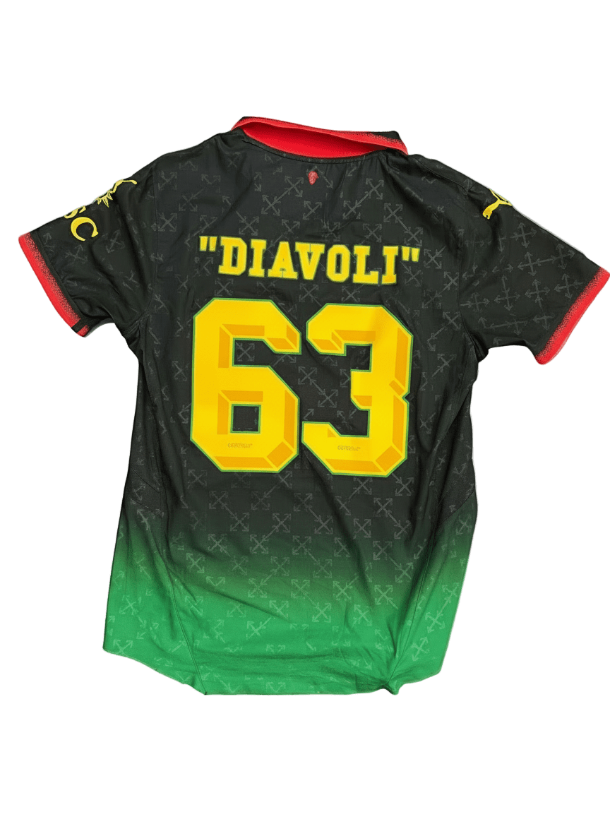 BLACK JERSEY PUMA X AC MILAN X OFF - WHITE™ 2024/25 - STA Apparel - 