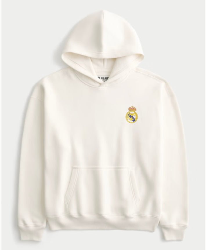 Boxy Real Madrid CF Graphic Hoodie - STA Apparel - Real Madrid