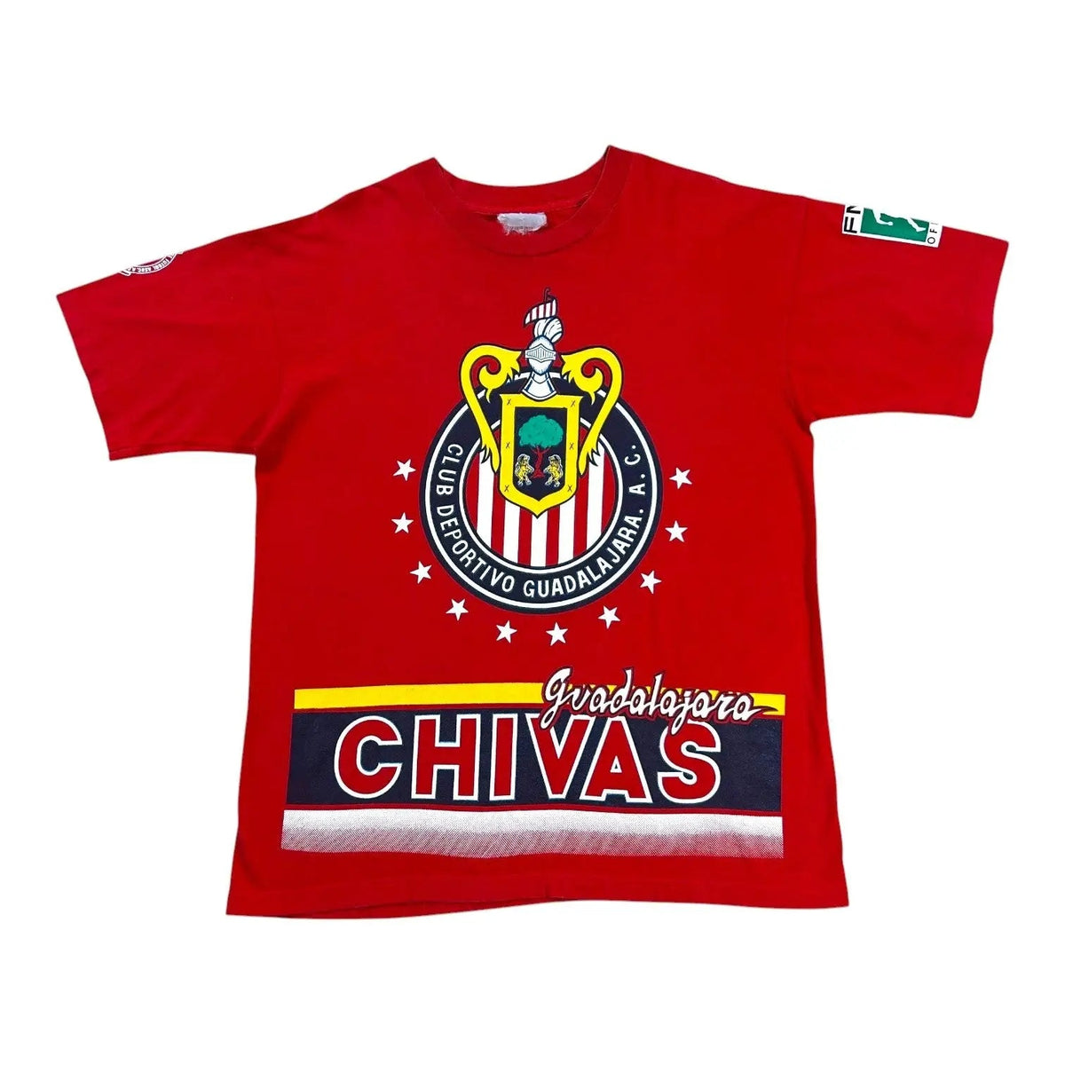 Chivas Guadalajara – Double-Sided Graphic Tee – Red - STA Apparel - Chivas