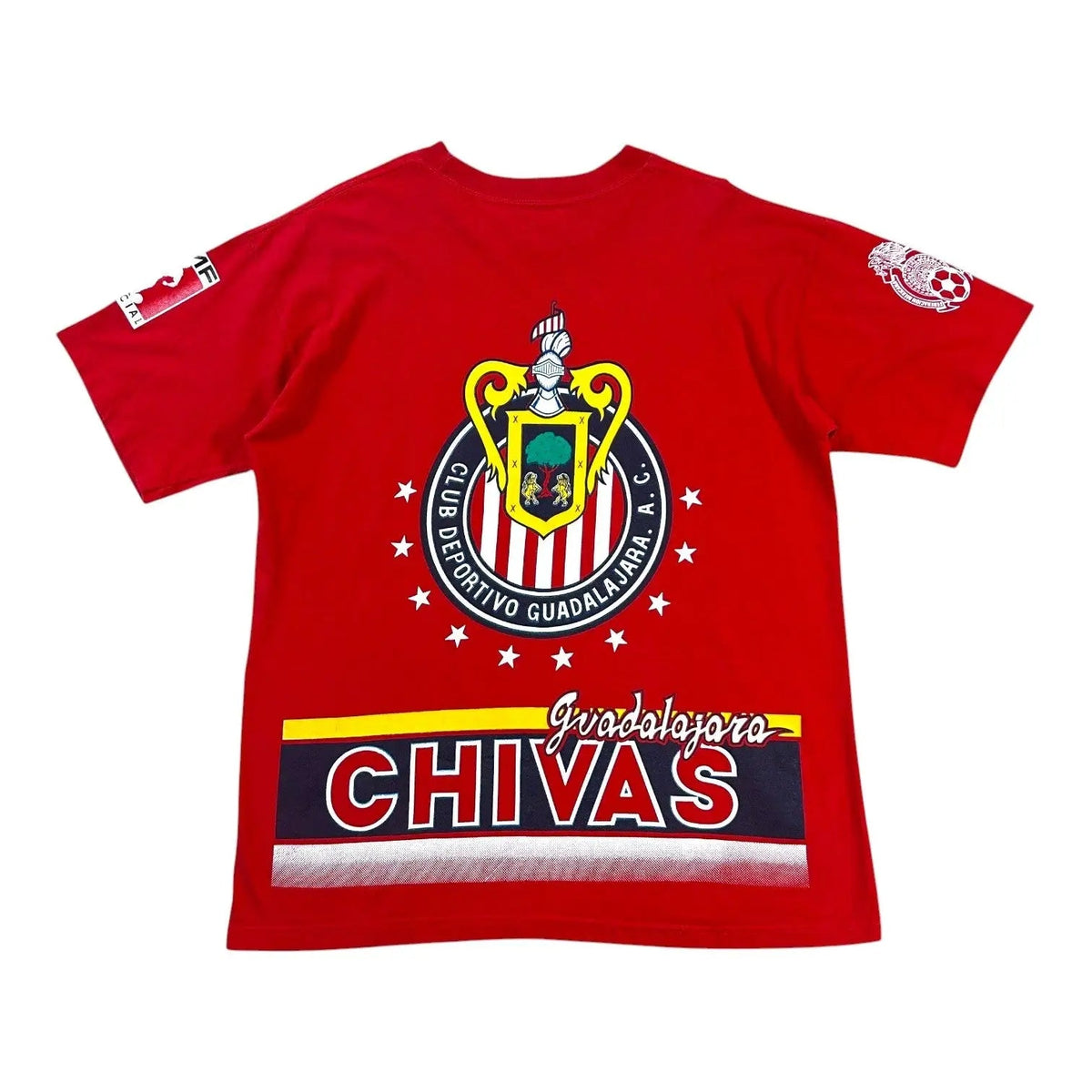 Chivas Guadalajara – Double-Sided Graphic Tee – Red - STA Apparel - Chivas