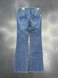 Club América Vintage Y2K Liga MX Rhinestone Denim Jeans – Light Wash - STA Apparel - America