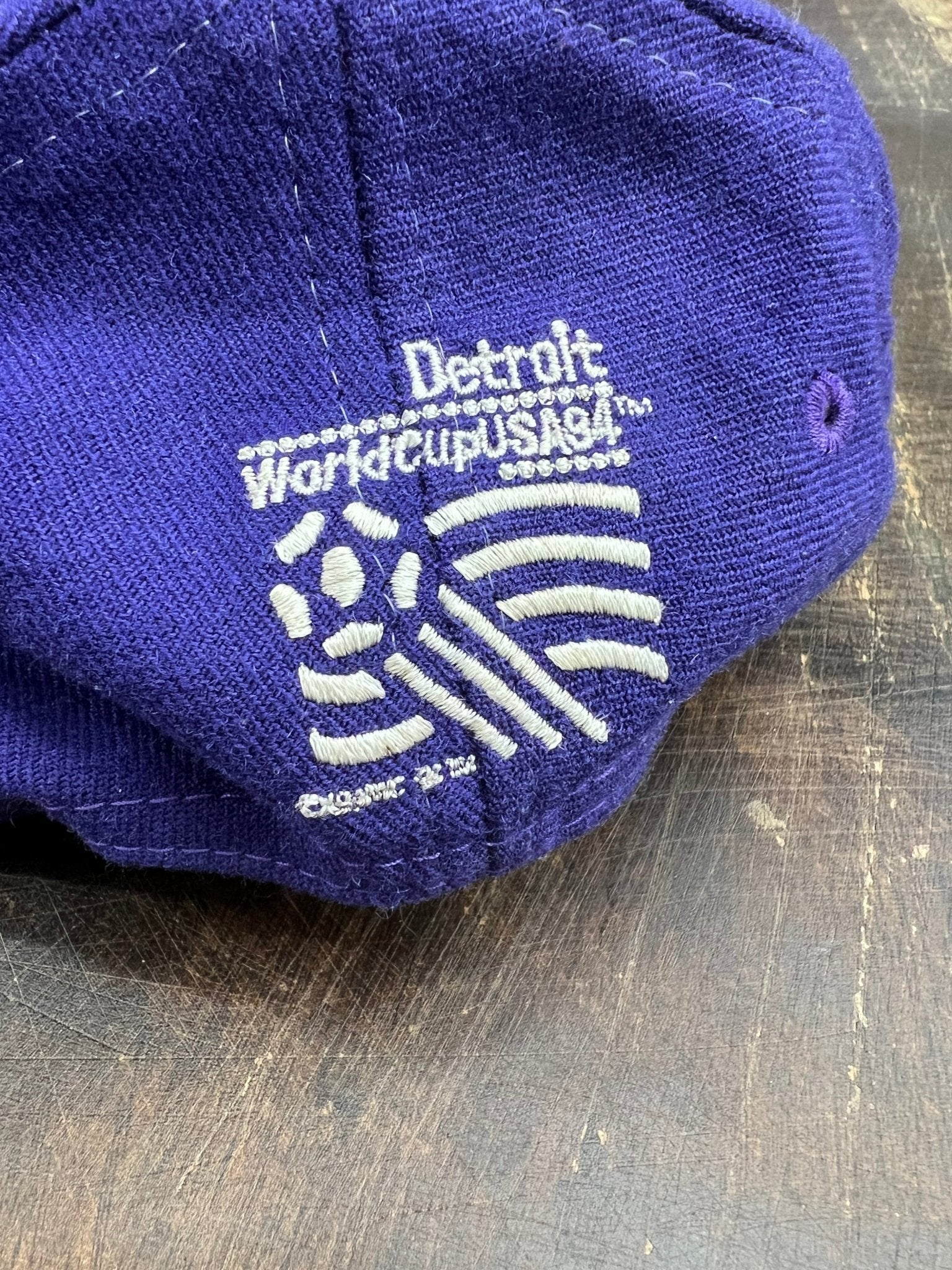 Detroit World Cup USA 1994 Vintage Snapback – Purple & Green Edition - STA Apparel - World cup