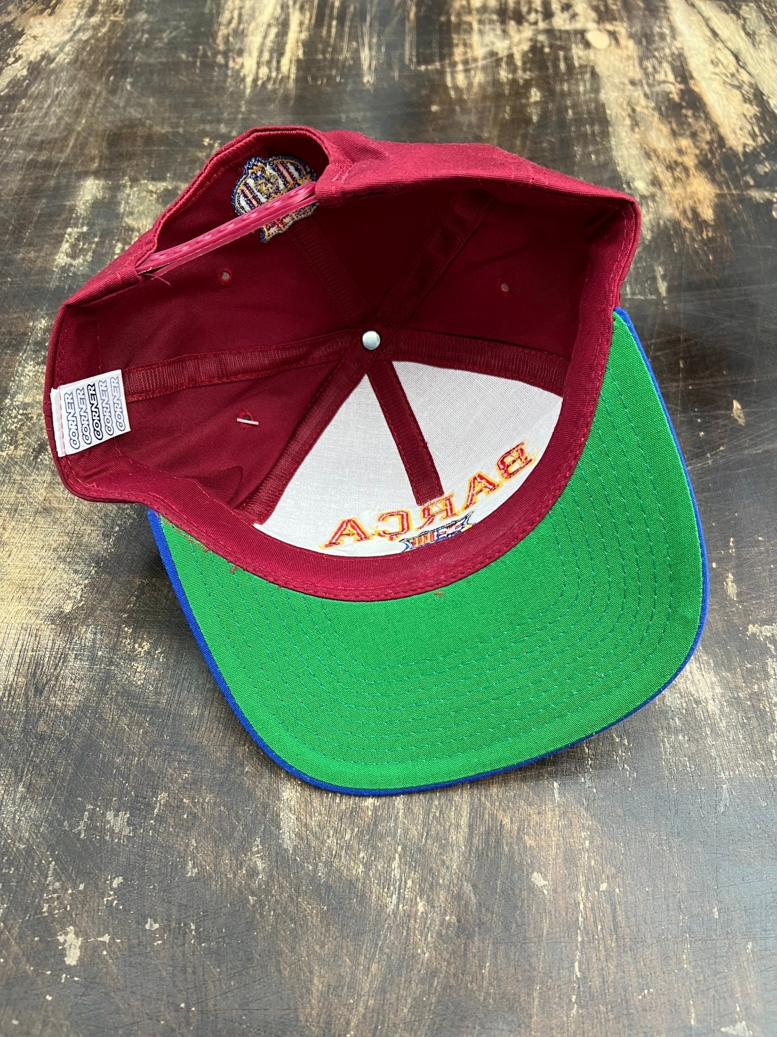 FC Barcelona Vintage Snapback – Classic Maroon & Blue Edition - STA Apparel - Barcelona
