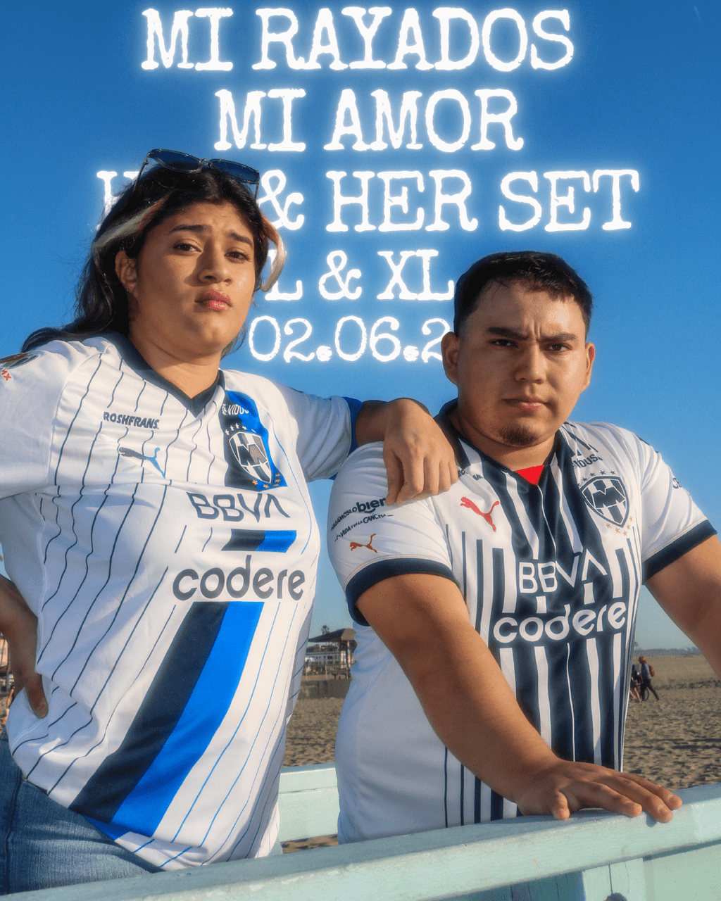 His & Hers — Mi Rayados Mi Amor - STA Apparel - 