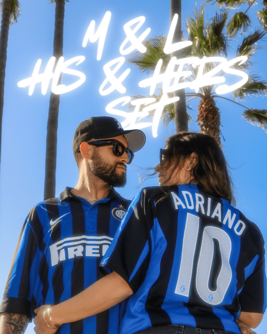 His & Hers — Sempre Noi: Inter Milan (Adriano Nameset) - STA Apparel - 